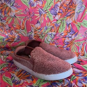 Fuzzy Pink Shoes